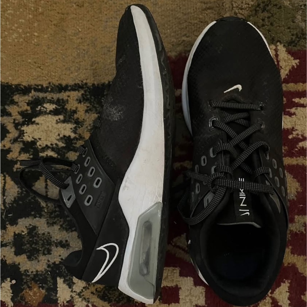Nike Charcoal and White Athletic Shoes